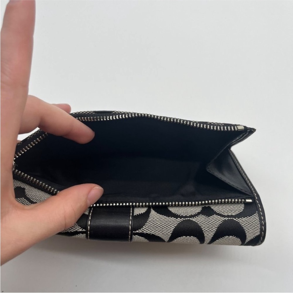 Coach Black and Gray Wallet - Picture 8 of 8